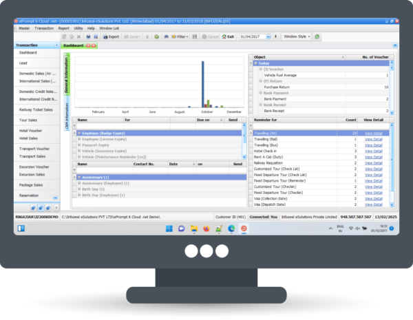 Software for Travel Agent